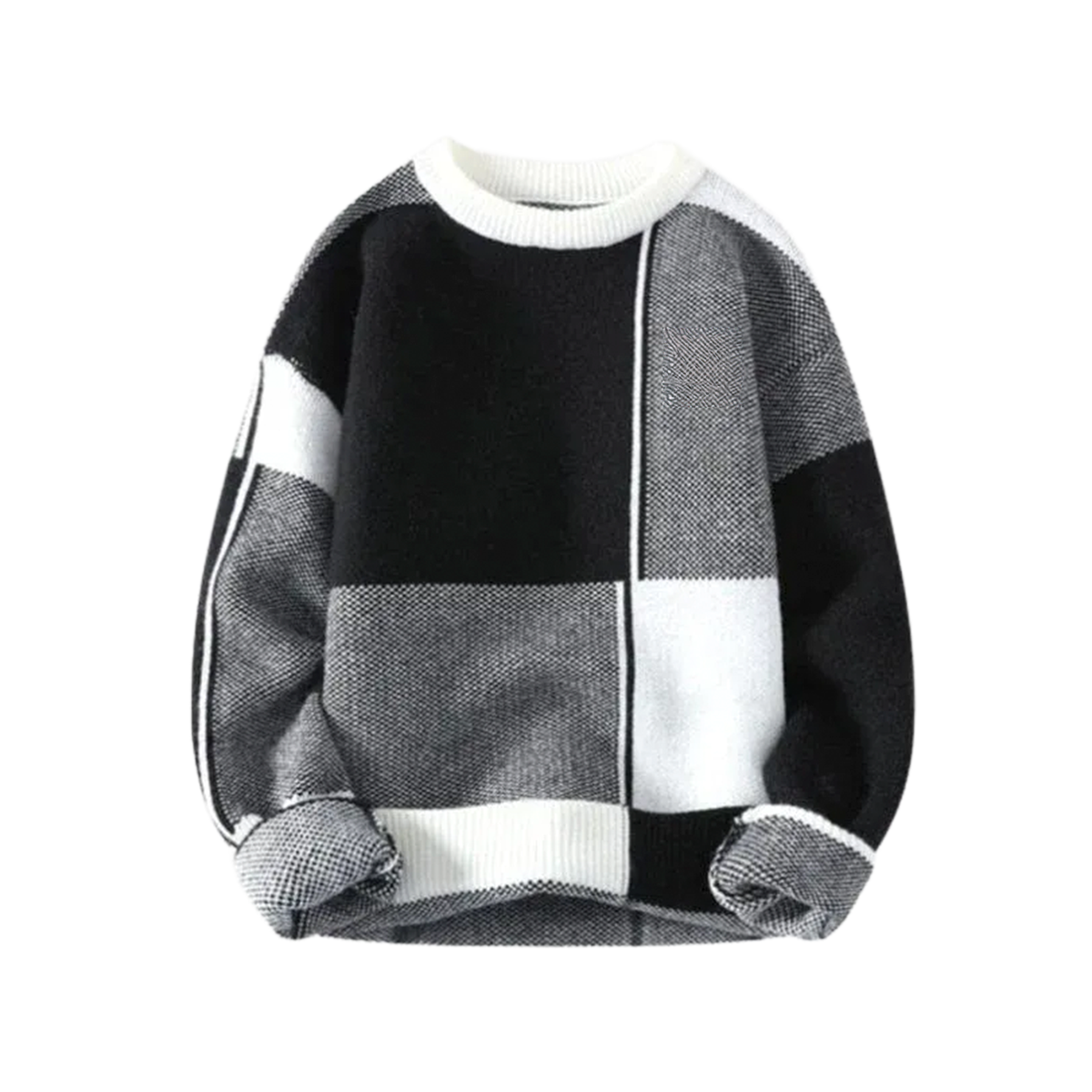 Maglione Retro Blocks Premium 